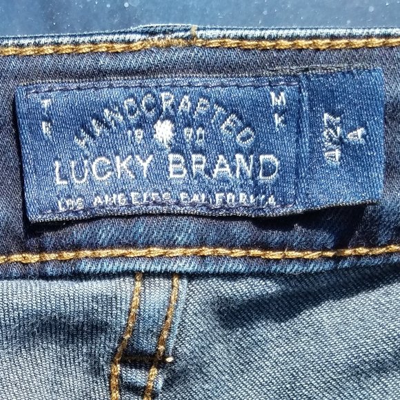 Lucky Brand Blue Lolita Mid-Rise Skinny Jeans - Picture 3 of 16